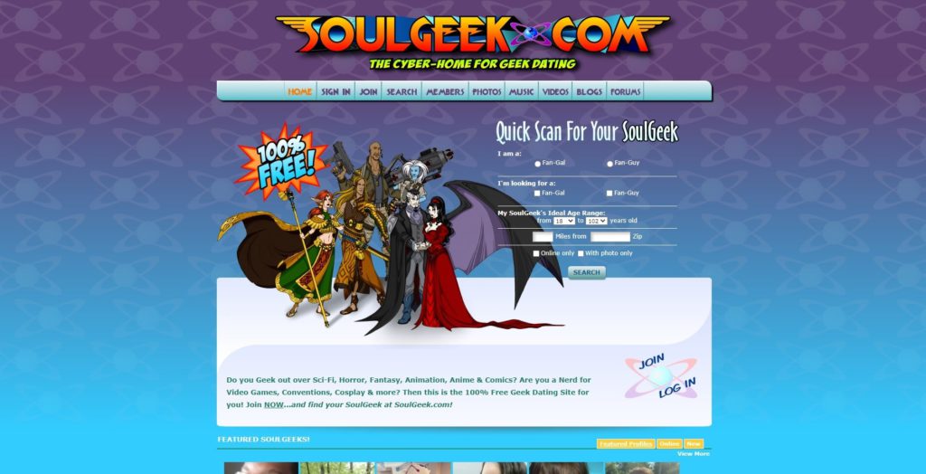 SoulGeek sign up