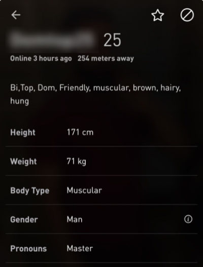 Profile Quality grindr